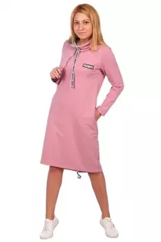 Платье трикотажное Аделэйс (пудровое) рр