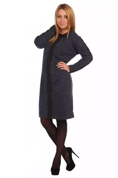 Платье трикотажное Агна (темно-синее) рр