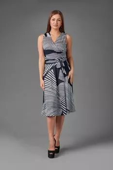 Платье трикотажное Альбина (геометрия)