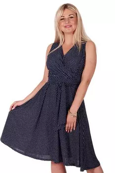 Платье трикотажное Альбина (крапинка)