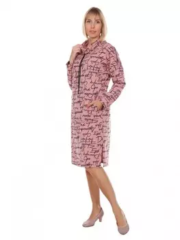 Платье трикотажное Алэйна (какао)