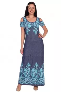 Платье трикотажное Алика (узоры) рр