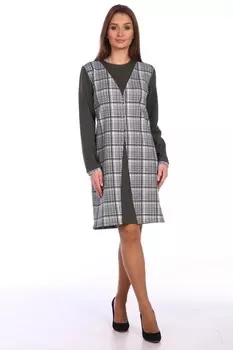 Платье трикотажное Анастасия (хаки) рр