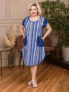 Платье трикотажное Анезка