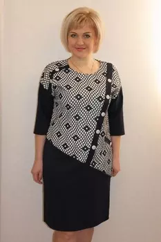 Платье трикотажное Апросинья рр