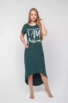 Платье трикотажное Арселия (зеленое) рр