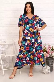 Платье трикотажное Асида