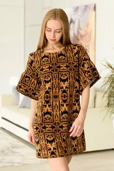 Платье трикотажное Барбалетта (абстракция)