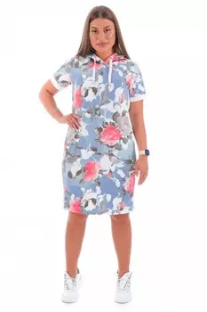 Платье трикотажное Бланка (голубое) рр