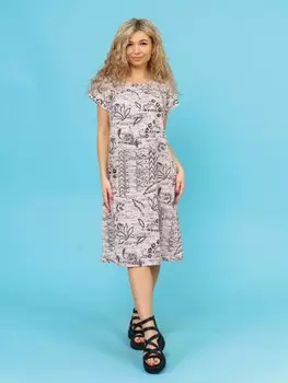 Платье трикотажное Блэр (песочное)