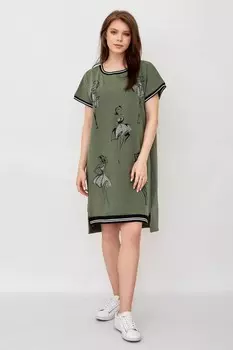 Платье трикотажное Болеро (зеленое)