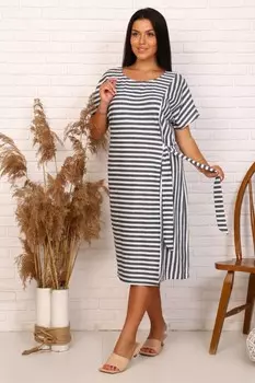 Платье трикотажное Цинтия (хаки)