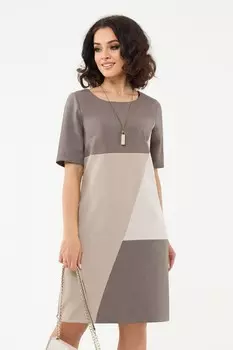 Платье трикотажное Дамира (мокко)