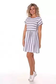 Платье трикотажное Дигна (серое) рр