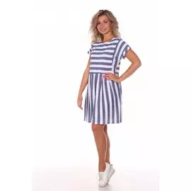 Платье трикотажное Дигна (синее)