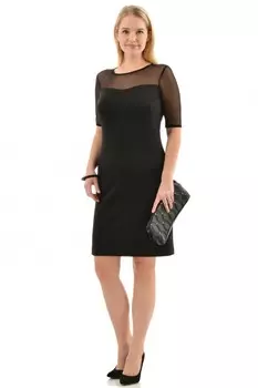 Платье трикотажное Донателла (сетка)