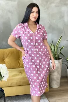 Платье трикотажное Дульсинея (розовое)