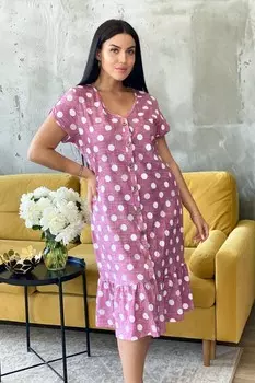 Платье трикотажное Джайн (розовое)