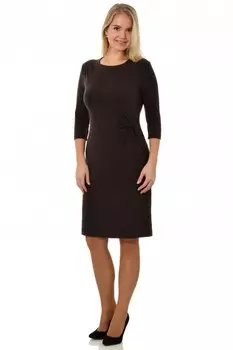 Платье трикотажное Джейнл (шоколадное) рр