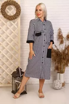 Платье трикотажное Джемини (черное)