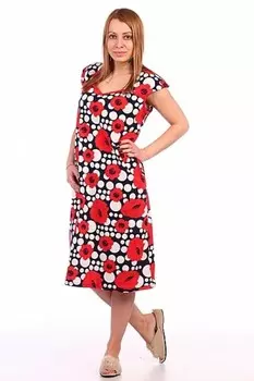 Платье трикотажное Джези (в ассортименте) рр