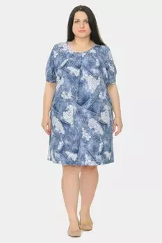 Платье трикотажное Джинс