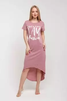Платье трикотажное Джиселла (розовое) рр