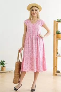 Платье трикотажное Джустина (узоры)