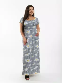 Платье трикотажное Есения (ромашки) рр