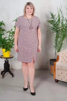 Платье трикотажное Фрид