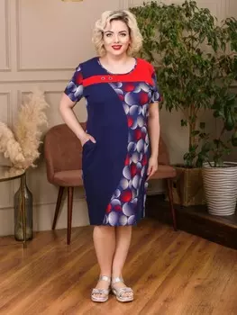 Платье трикотажное Гамма