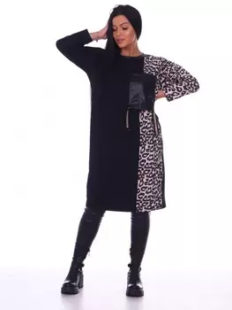 Платье трикотажное Ганзи