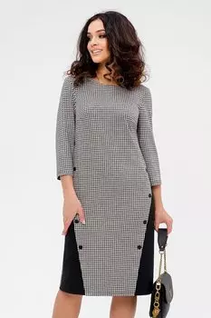 Платье трикотажное Генима (черное)