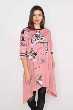 Платье трикотажное Геометрия рр