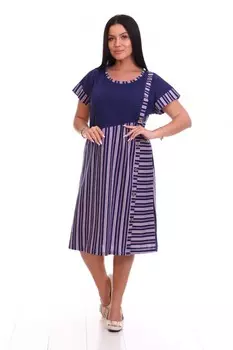 Платье трикотажное Града (полоса)