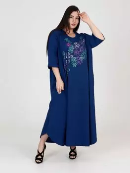 Платье трикотажное Гульфира