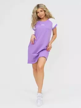 Платье трикотажное Химена (сиреневое)