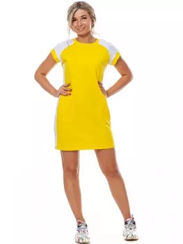 Платье трикотажное Химена (желтое) рр