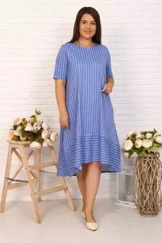 Платье трикотажное Илиана (голубое) рр