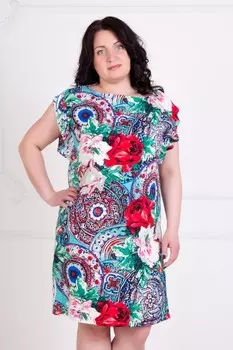 Платье трикотажное Инди