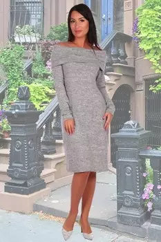 Платье трикотажное Эхо