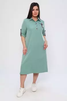 Платье трикотажное Эйвери (фисташковое)