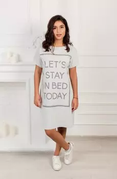 Платье трикотажное Элефант (серое) рр