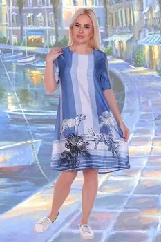 Платье трикотажное Этель