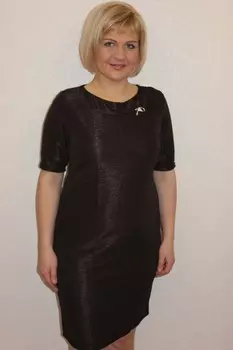 Платье трикотажное Юта