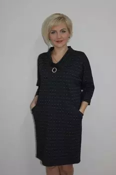 Платье трикотажное Калантия