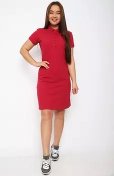 Платье трикотажное Каталина (красное) рр