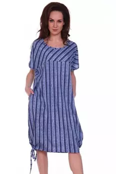 Платье трикотажное Кейтлайн (голубое) рр