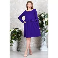 Платье трикотажное Кенна (фиолетовое)