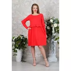 Платье трикотажное Кенна (коралловое)